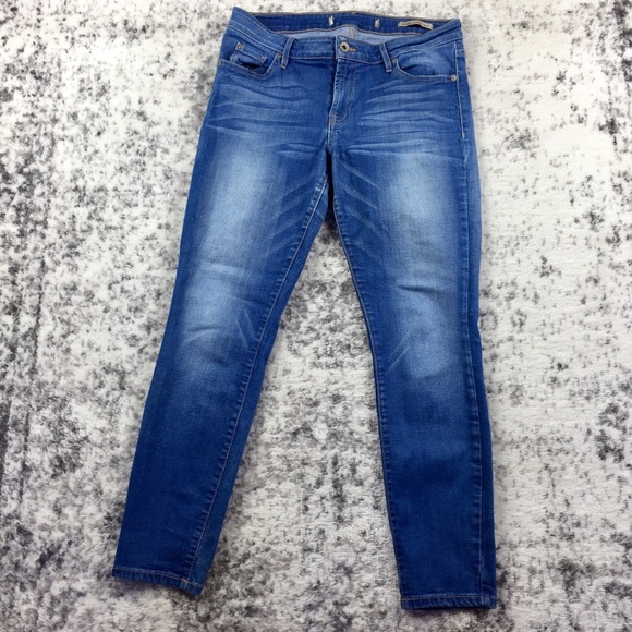 Guess Denim - GUESS Power Curve Mid Rise Skinny Jeans